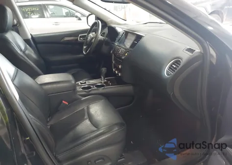 2015 Nissan Pathfinder Platinum from USA, damaged, VIN 5N1AR2MM4FC698327